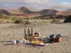 Sossusvlei Lodge - picnic in desert